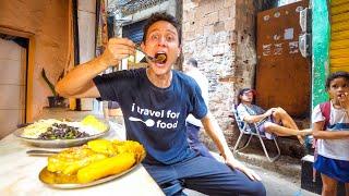 Inside FAVELAS of Rio de Janeiro - BRAZILIAN FOOD TOUR + National Dish of Brazil