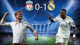 UCL and The Day Vinicius JR Showed No Mercy Against Liverpool 0 - 1 Real Madrid