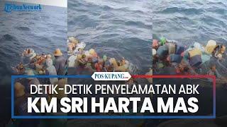 Detik-detik Penyelamatan ABK Setelah Mengapung 14 Jam