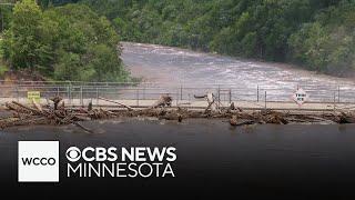 Southern Minnesota dam fails threatening homes and businesses