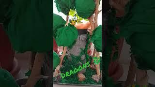 Diorama Fantastic Forest with a Dragon #handmade