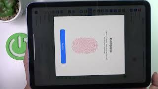 How to Add a Fingerprint on the iPad 10th Generation 2022 - Enable the Touch ID