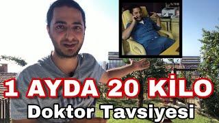 1 AYDA 20 KİLO VERDİM Doktor Kimliğimle Anlatıyorum