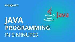What Is Java?  Java In 5 Minutes  Java Programming  Java Tutorial For Beginners  Simplilearn