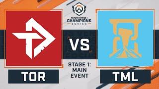 OWCS NA Stage 1 - Main Event Day 1 Toronto Defiant vs Timeless