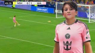 Thiago Messi Shows His Football Skills in Inter Miami U-12 You Wont Believe It