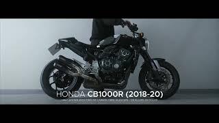 Exhaust Sound - Honda CB1000R 18-20 Dual Carbon Fibre GP Silencer Cobra Sport Motorcycle Exhaust