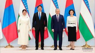Состоялась торжественная церемония встречи Президента Монголии