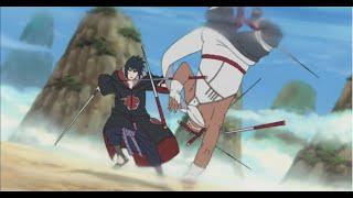 Sasuke vs Killer Bee   Sasuke usa  Amaterasu pela primeira vez   Naruto Shippuden