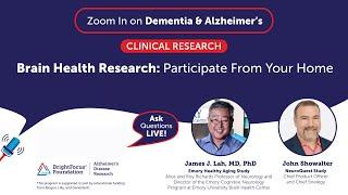 Brain Health Research Participate From Your Home