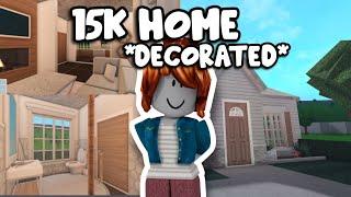 BLOXBURG 15K STARTER HOME *DECORATED*  Starting Over in Welcome to Bloxburg