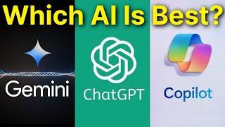 The Best AI In 2024 Is Not What You Think Chat GPT Vs Google Gemini Vs Copilot