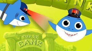 Baby Shark Police Song  Baby Car + T Rex + Plane Kids Songs Playlist by FunForKidsTV