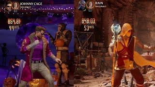 Mortal Kombat 1 - 85% combos with Rain and Johnny Cage
