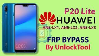 Huawei P20 lite FRP Bypass 1 Click 2022  Huawei Nova 3e Google Account Bypass UnlockTool