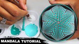 Mandala Art Dot Painting Rocks Painted Stones  How to Paint Mandala for Beginners Tutorial #mandala