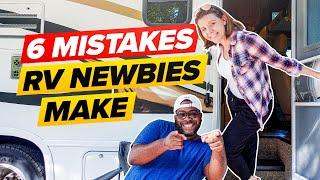 6 Mistakes RV Newbies Makes  Class C Motorhome