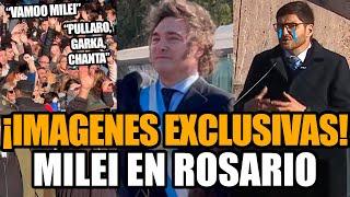 La reacción del PUEBLO a MILEI y su discurso en ROSARIO ¡Imágenes EXCLUSIVAS de PULLARO HUMILLADO