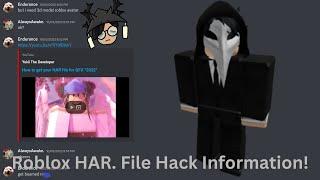 HAR. File HackScam Information