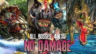 JURASSIC PARK ARCADE 2015 ALL BOSSES【SOLO - NO DAMAGE】4K60ᶠᵖˢ