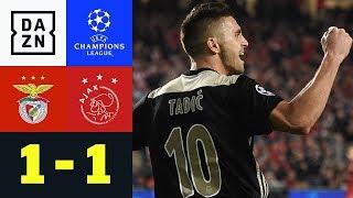 Dusan Tadic bringt Bayern auf Achtelfinal-Kurs Benfica – Ajax 11  Champions League  Highlights