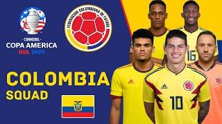 COLOMBIA Official Squad For Copa America 2024  Colombia Squad  Copa America  FootWorld