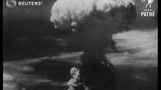 Second atomic bomb of World War II explodes over Nagasaki 1945