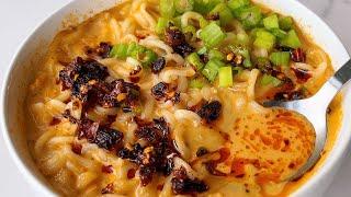 Ramen Noodles UPGRADE  Takes 5 Minutes. Creamy Rich & Delicious Ramen Noodles 