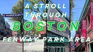 Walking Tour Fenway Pre-Game Buzz Exploring Boston Streets Around Fenway Park