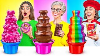 Me vs Grandma Cooking Challenge  Tasty Kitchen Hacks by Multi DO Smile