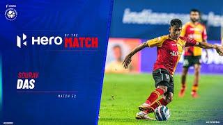 Sourav Das - Hero of the Match  SCEB 0-0 MCFC  Match 52 Hero ISL 2021-22