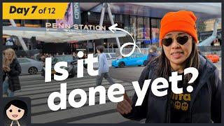 Penn Station & Moynihan Train Hall → Day 7 of 12 Days of Transit Vlogmas 2023