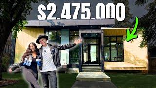 INSIDE an Ultra Modern $2475000 Calgary Alberta Home