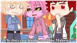 “Bakugou why does your hoodie smell like Midoriya?  BkDk  BNHAMHA  shortrushed