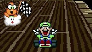 Super Mario Kart SNES - Flower Cup 150cc