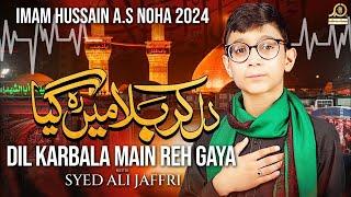 Dil Karbala Mai Reh Gaya  Noha 2024  Ali Murtaza Jaffri I Nohay 2024