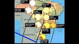 Solar Eclipse in Brazil  2 July 2019  What you can see