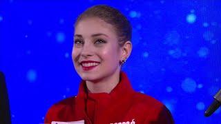 Alena Kostornaia  Interview  European Championships 2020