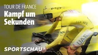 Tour de France 7. Etappe Highlights Einzelzeitfahren im Burgund  Sportschau