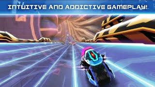 32Secs Traffic Rider Race through traffic in a futuristic citys highway with your cyber motorcycle