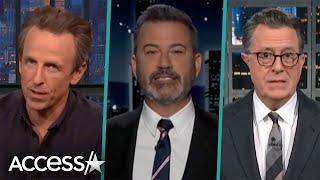 Seth Meyers Jimmy Kimmel & Stephen Colbert On Israel-Hamas War