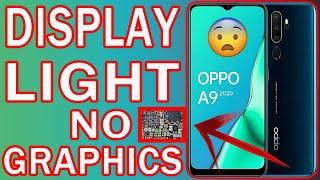 Oppo A9 2020 display light solution and display graphics