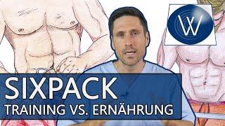 Sixpack & Bauchfett Training oder Ernährung? Die Rolle der gezielten Ernährung versus Bauchtraining