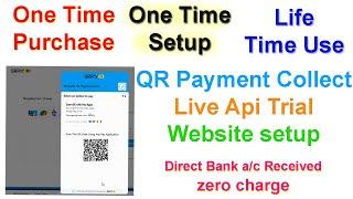 How to make qr code payment system for website 2024  Free upi qr code payment gateway setup bharat
