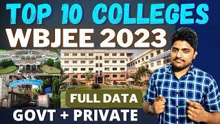 Top 10 Colleges WBJEE 2024  West Bengal Top Engineering Colleges  Vivek Agarwal