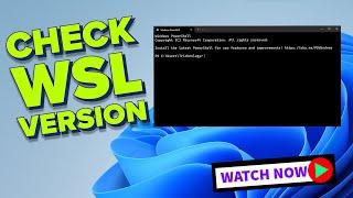 How to Check WSL Version on Windows 11