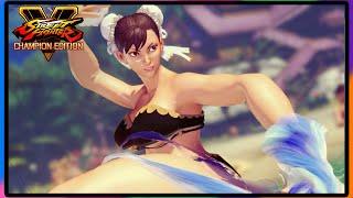 SFV PC Mod  Chunli Wind Bikini VS Sakura Wind Bikini MOD