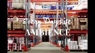 Warehouse Ambience with Forklifts Trucks and Industrial Sounds  1 hour audio