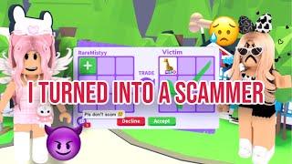 I Became An Adopt Me Scammer For 24 HOURS Roblox