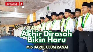 TERHARU    DENGER LAGU PERPISAHAN   SISWA SISWI DARUL ULUM  #natuna #kepri #pendidikan